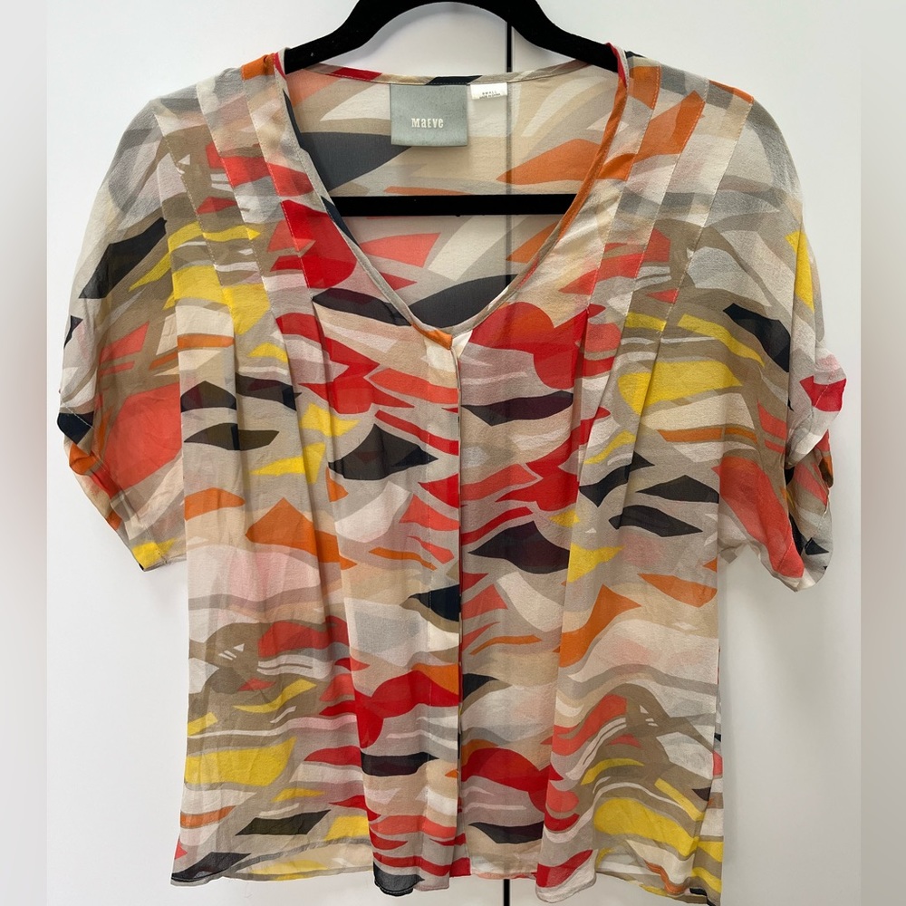 MAEVE | Antropologie Button Down Blouse